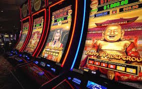 Mesin slot online dengan tema neon di gading33